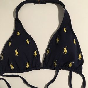 Polo Ralph Lauren Navy Bikini Top